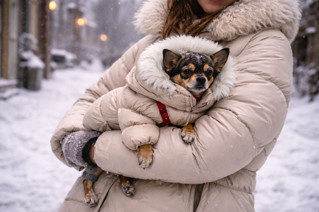Почему собакам может быть холодно зимой?