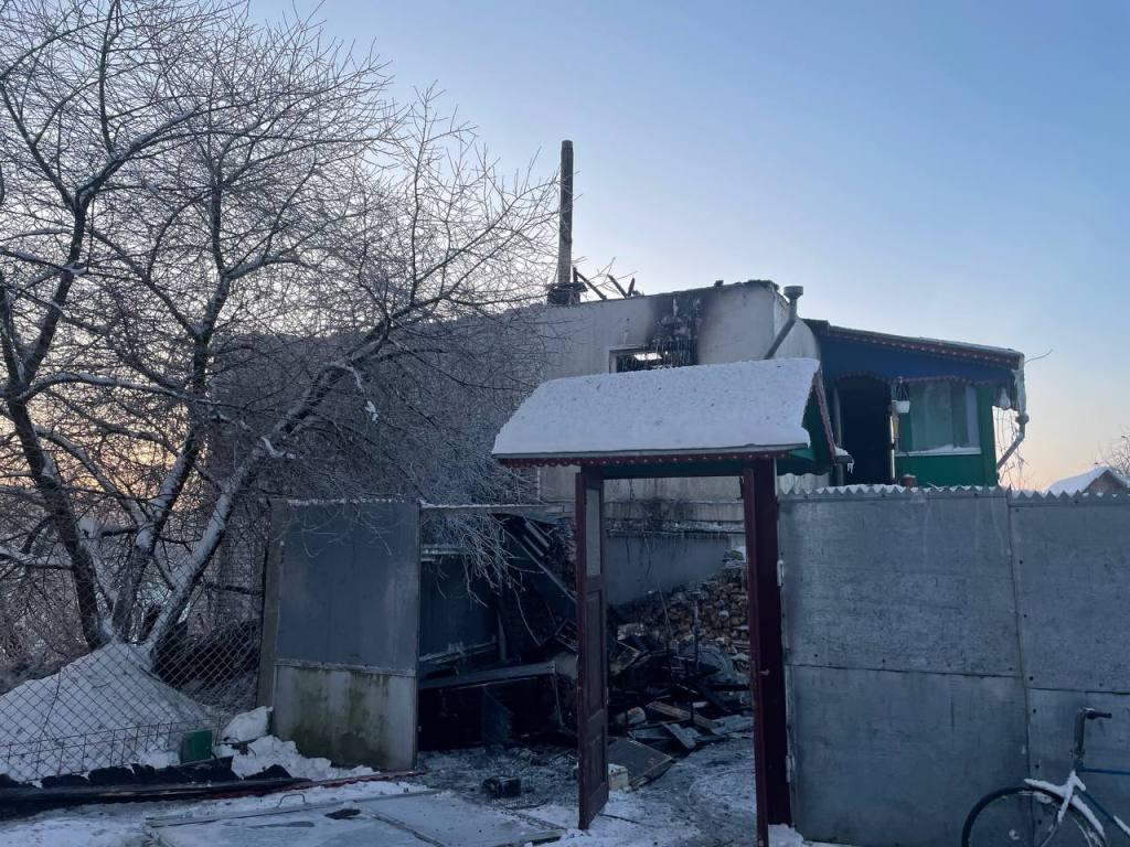 Пажар у Соржыцы распачаўся з печкі