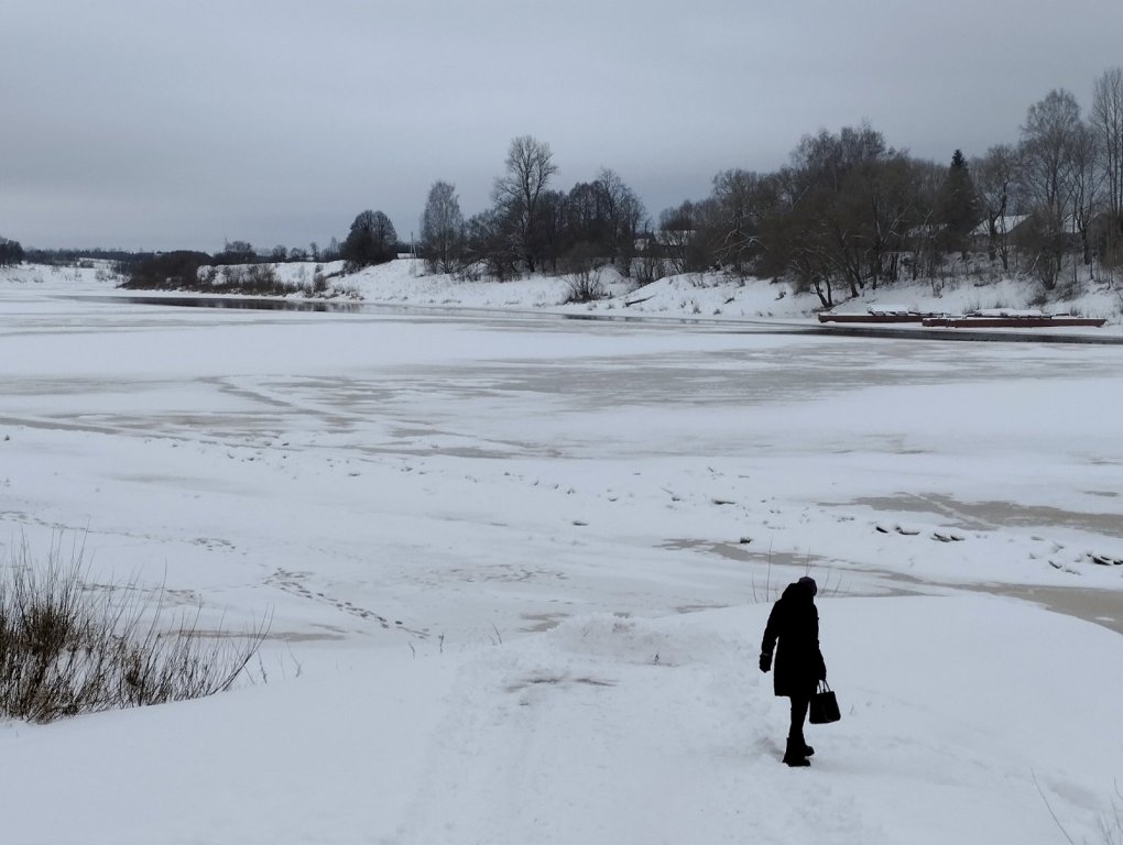 Дзьвіна ў Бешанковічах 8-га студзеня 2026 года (фотаздымкі)