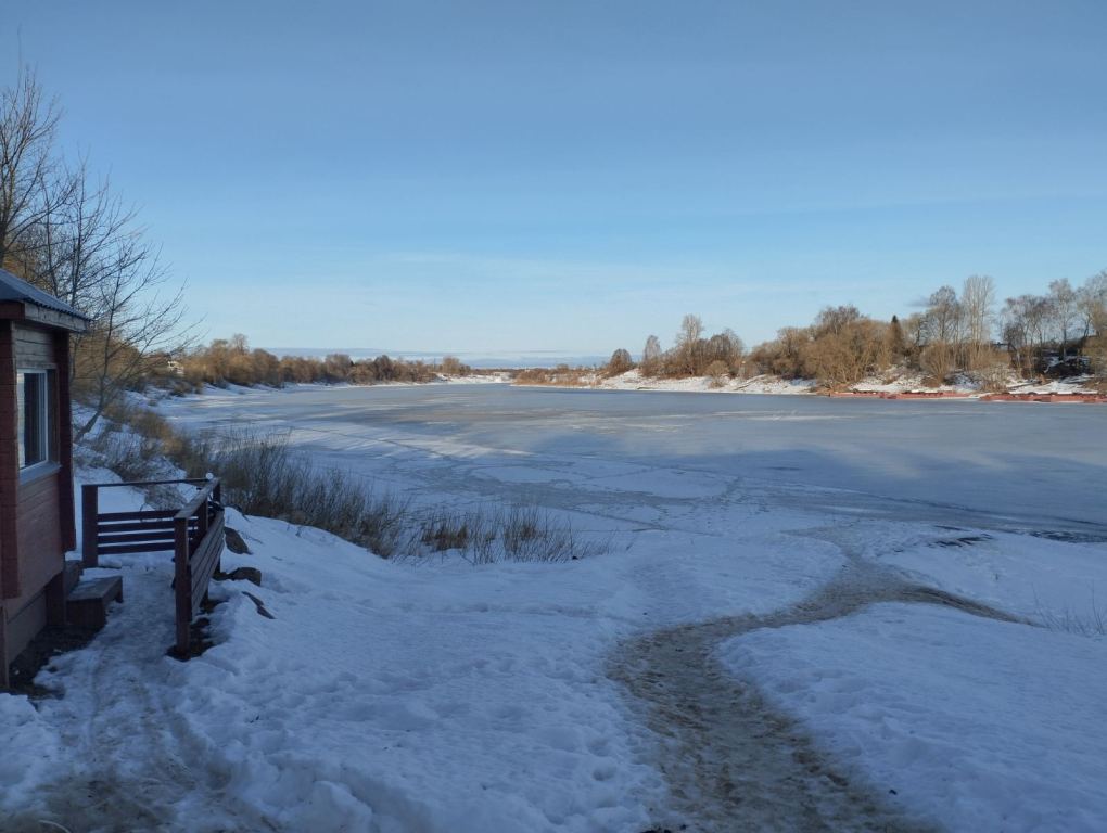 Дзьвіна ў Бешанковічах 6-га сакавіка 2026 года (фота)