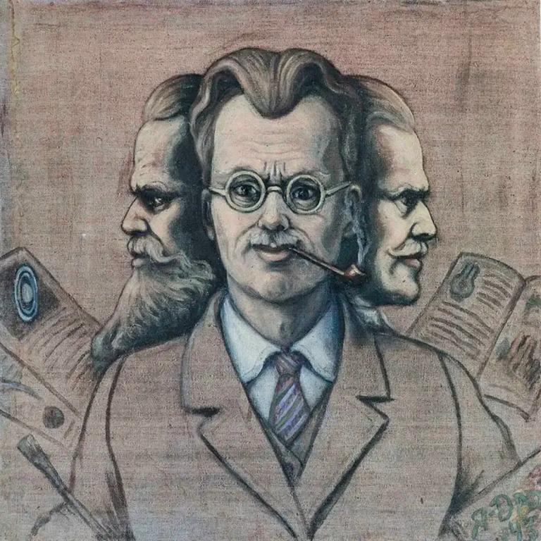 Гарады на Марсе і жыццё на Сатурне. Як беларускі Леанарда да Вінчы зазірнуў у космас 100 гадоў таму
